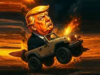 Trump Wheelie Challenge image