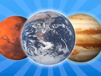 Merge the Planets: 2048! image
