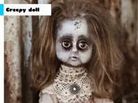Creepy Doll Jigsaw image