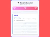 Quiz Education image
